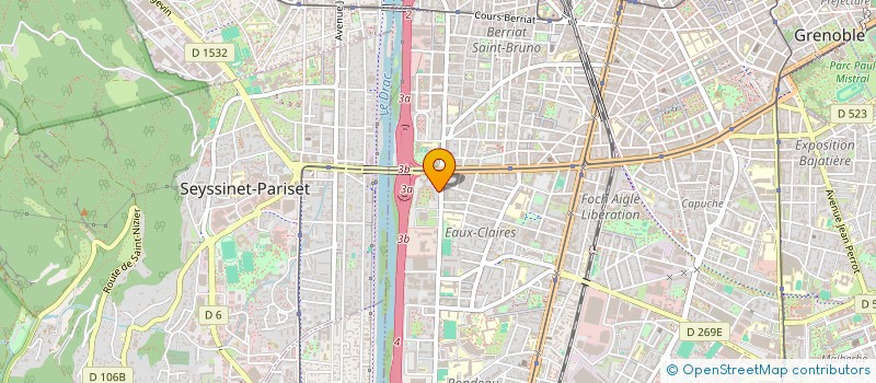 localisation de l'entreprise KANGARLI  GRENOBLE