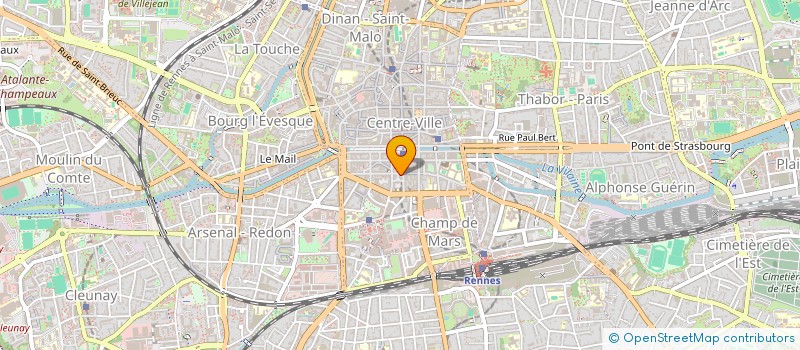 localisation de l'entreprise KANGAROO POINT  RENNES