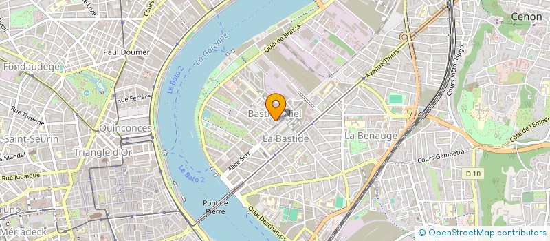 localisation de l'entreprise KANGOO JUMPS BORDEAUX  BORDEAUX