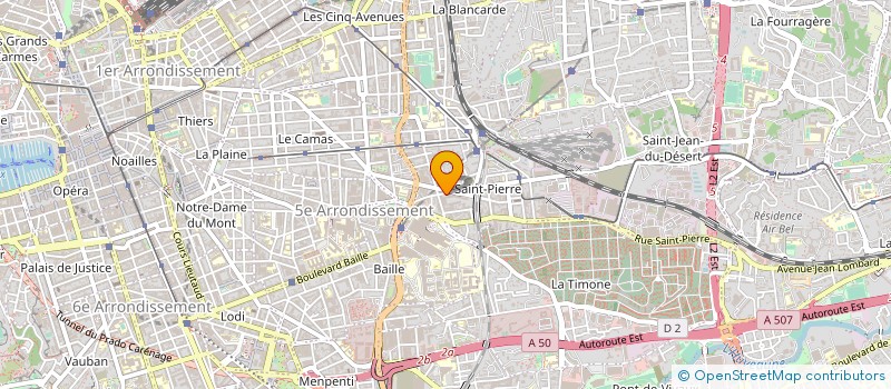 localisation de l'entreprise KANGOUROU CLUB à MARSEILLE