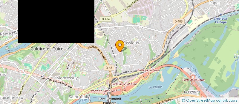 localisation de l'entreprise KANGOUROU GARIBALDI  CALUIRE-ET-CUIRE