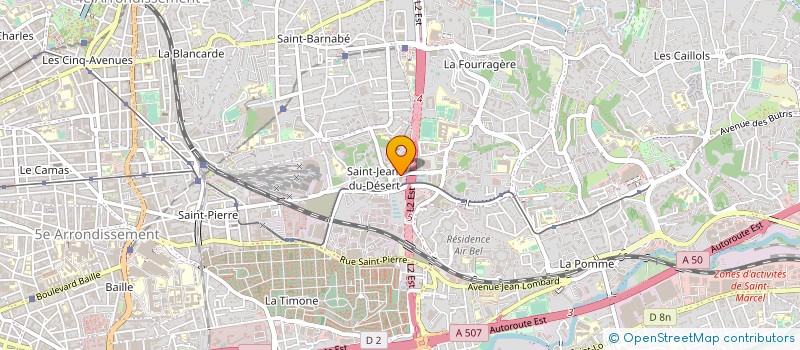 localisation de l'entreprise KANGOUROU MED' à MARSEILLE