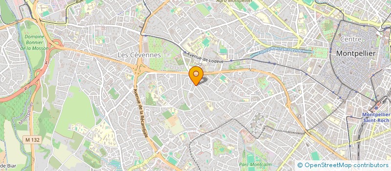 localisation de l'entreprise KANGOUROU PRODUCTION à MONTPELLIER