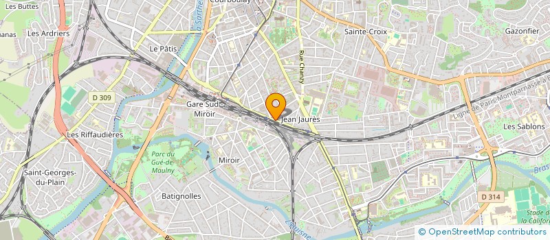 localisation de l'entreprise KANGOUROU VERT  LE MANS