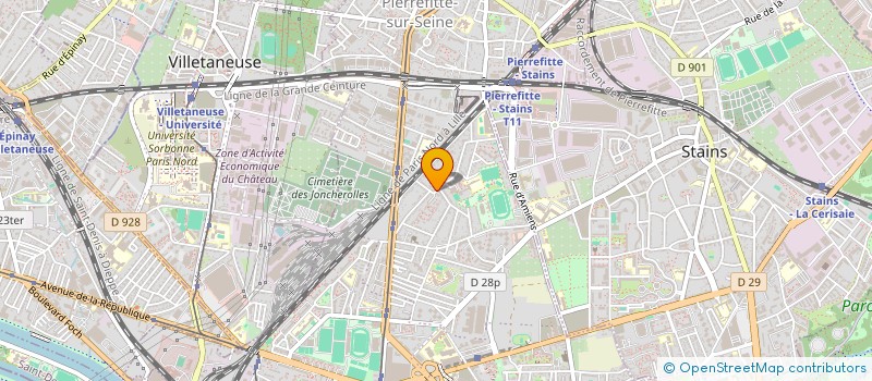 localisation de l'entreprise KANI à PIERREFITTE-SUR-SEINE