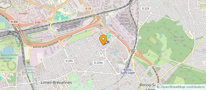 localisation de l'entreprise KANIAGA TRANSPORTS FRANCE à BOISSY-SAINT-LEGER