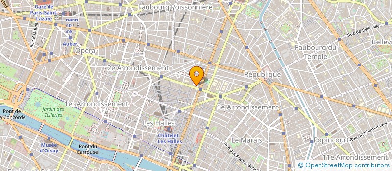 localisation de l'entreprise KANICH à PARIS