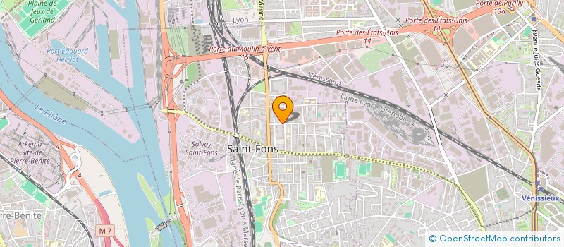 localisation de l'entreprise KANIMBA RESIDENCE  SAINT-FONS