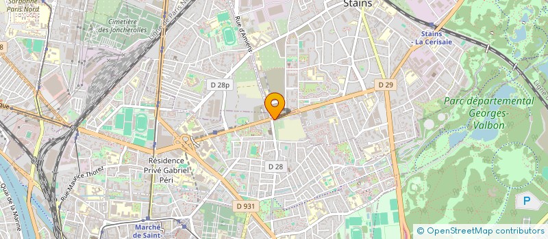 localisation de l'entreprise KANIS à SAINT-DENIS
