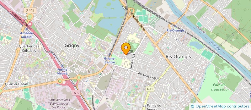 localisation de l'entreprise KANIS91 à RIS-ORANGIS