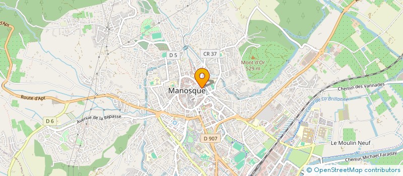 localisation de l'entreprise KANISSA  MANOSQUE