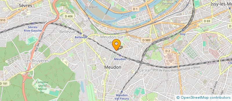 localisation de l'entreprise KANJI GESTION à MEUDON