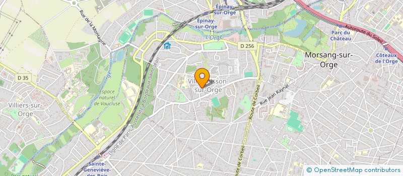 localisation de l'entreprise KANJIMMO à VILLEMOISSON-SUR-ORGE