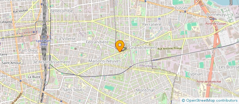 localisation de l'entreprise KANJUMIA  VILLEURBANNE