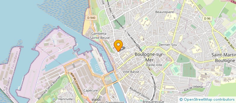 localisation de l'entreprise KANKI à BOULOGNE-SUR-MER