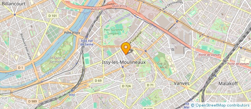 localisation de l'entreprise KANKYZ MA à ISSY-LES-MOULINEAUX