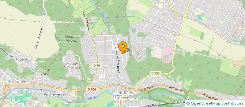 localisation de l'entreprise KANLA  SAINT-REMY-LES-CHEVREUSE