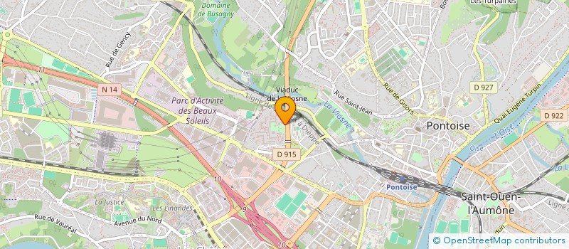 localisation de l'entreprise KANLASS-SERVICES  PONTOISE