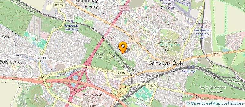 localisation de l'entreprise KANLOT  SAINT-CYR-L'ECOLE