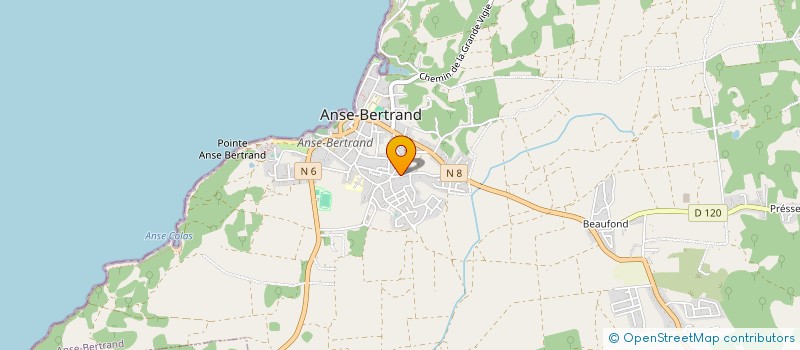 localisation de l'entreprise KANN' OR à ANSE-BERTRAND