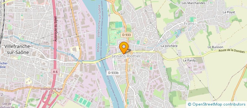 localisation de l'entreprise KANNA KIDS  JASSANS-RIOTTIER