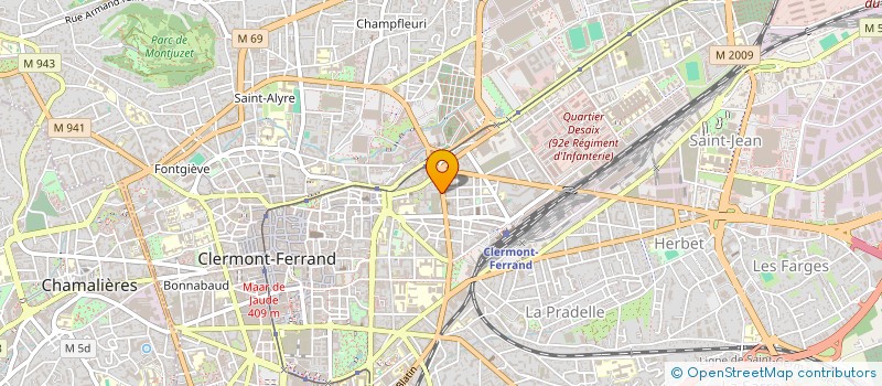 localisation de l'entreprise KANNE'L  CLERMONT-FERRAND