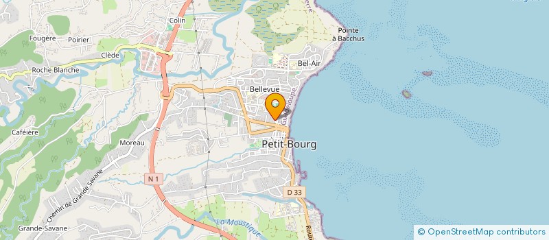 localisation de l'entreprise KANNEL CROUSTILLE à PETIT-BOURG
