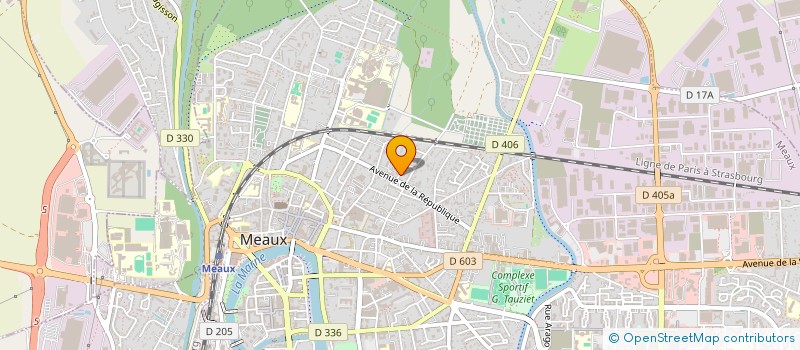 localisation de l'entreprise KANNELLE à MEAUX