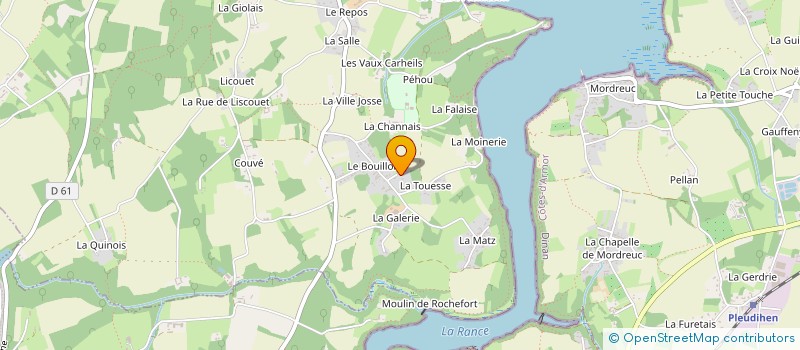 localisation de l'entreprise KANNJAWOU, LE VOILIER-BIBLIOTHEQUE  PLOUER-SUR-RANCE