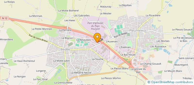 localisation de l'entreprise KANNWOOD  BEDEE