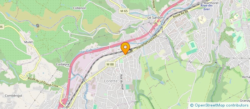 localisation de l'entreprise KANO  LORETTE