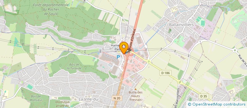 localisation de l'entreprise KANO DIFFUSION à VILLE-DU-BOIS (LA)