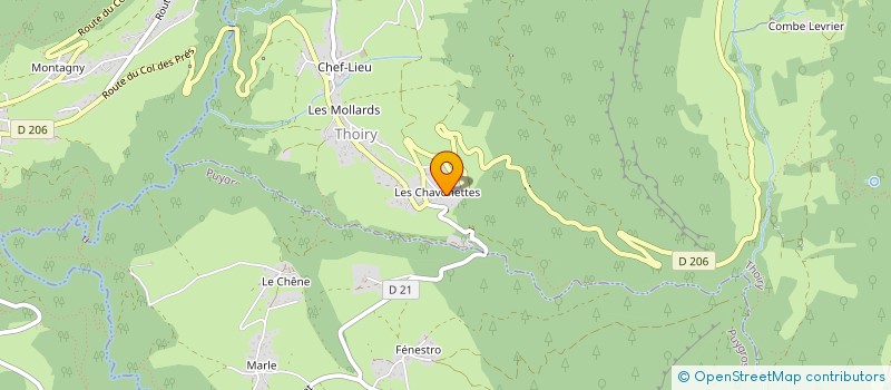 localisation de l'entreprise KANO ENERGY  THOIRY