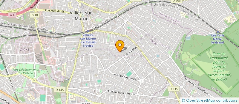 localisation de l'entreprise KANO - KEY ANALYSIS NETWORK OBSERVER à VILLIERS-SUR-MARNE