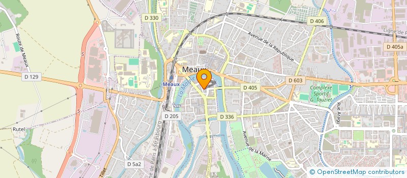localisation de l'entreprise KANOE77 à MEAUX