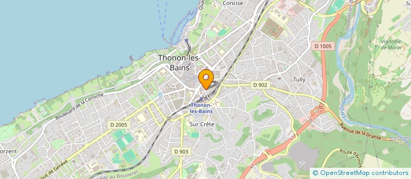 localisation de l'entreprise KANOJUGALO à THONON-LES-BAINS