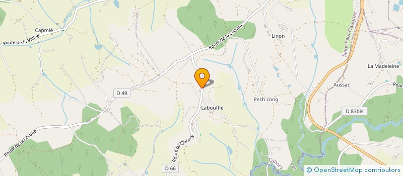 localisation de l'entreprise KANON  SAINT-PAUL-FLAUGNAC