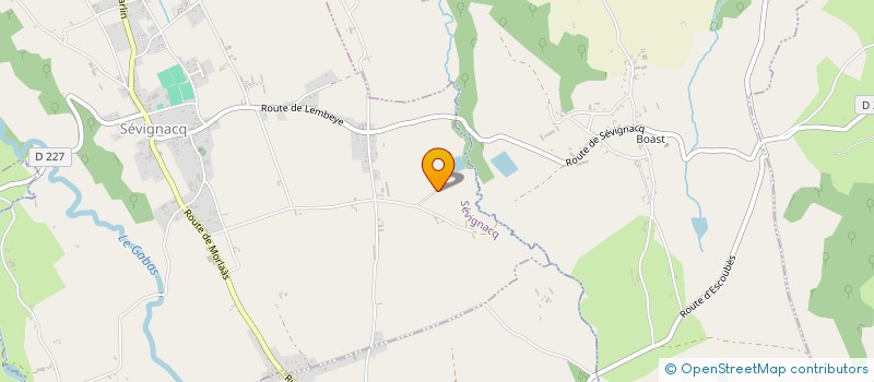 localisation de l'entreprise KANOO JBGZ  SEVIGNACQ