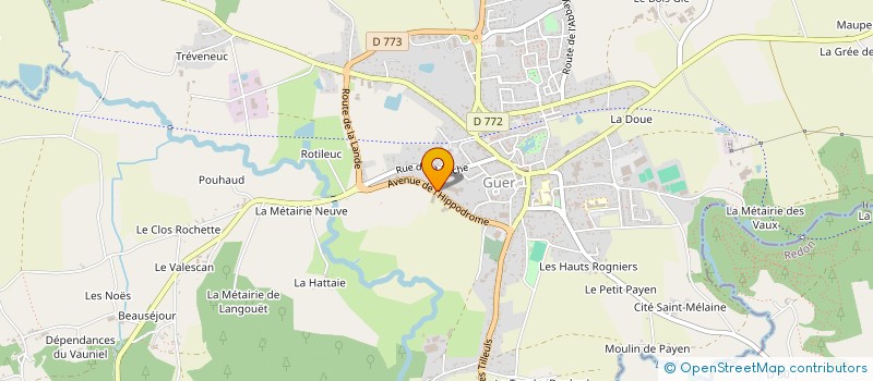 localisation de l'entreprise KANOPE INNOVATIONS  GUER