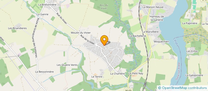 localisation de l'entreprise KANOPE RH à LA CHAPELLE-SUR-ERDRE