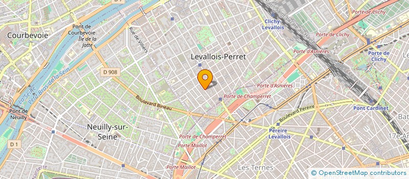 localisation de l'entreprise KANOPEE à LEVALLOIS-PERRET