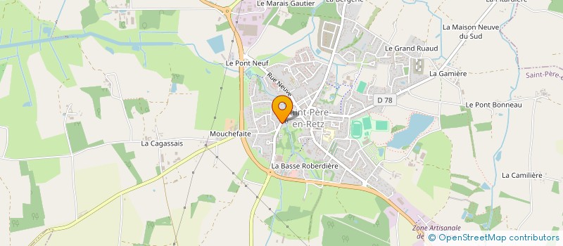 localisation de l'entreprise KANOPYA à SAINT-PERE-EN-RETZ