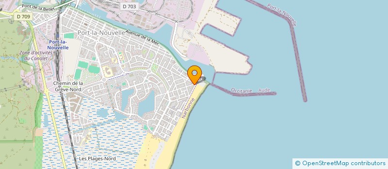 localisation de l'entreprise KANOSASO  PORT-LA-NOUVELLE