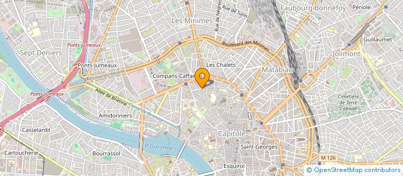 localisation de l'entreprise KANOUNIX  TOULOUSE