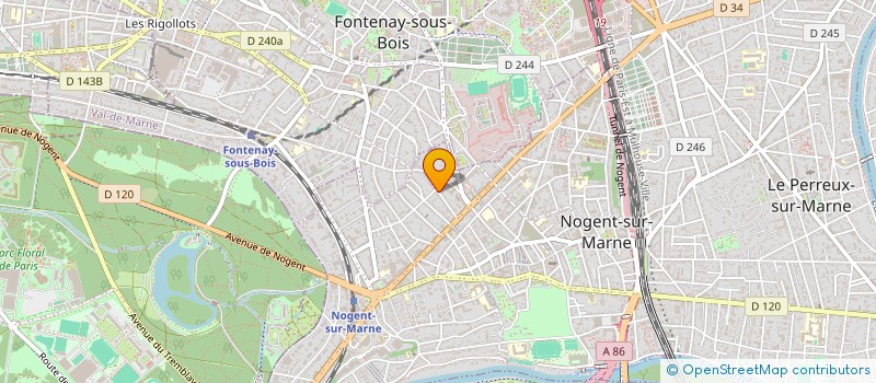 localisation de l'entreprise KANPAI  LE PERREUX-SUR-MARNE