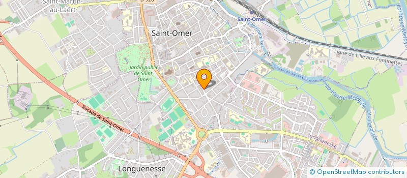 localisation de l'entreprise KANPO  SAINT-OMER