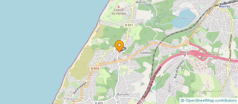 localisation de l'entreprise KANPOKO à BIDART