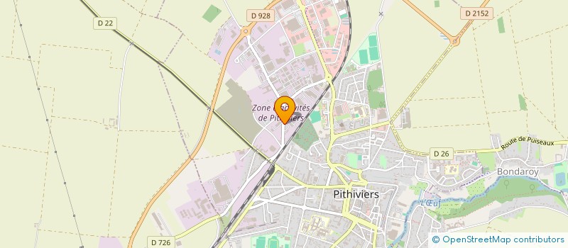 localisation de l'entreprise KANSA à PITHIVIERS