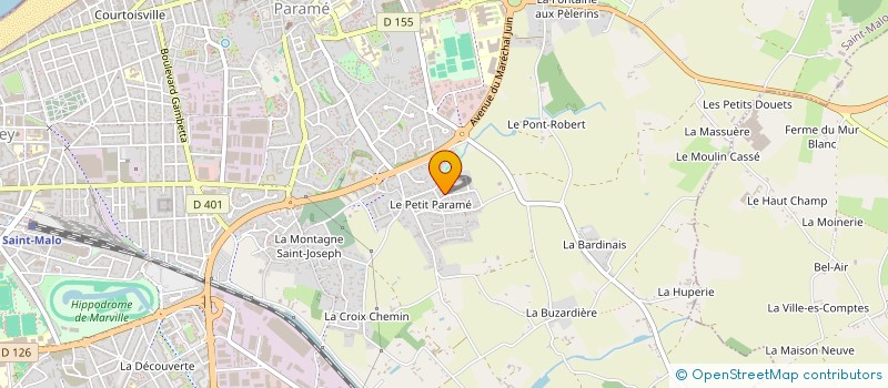 localisation de l'entreprise KANSAI BREIZH  SAINT-MALO