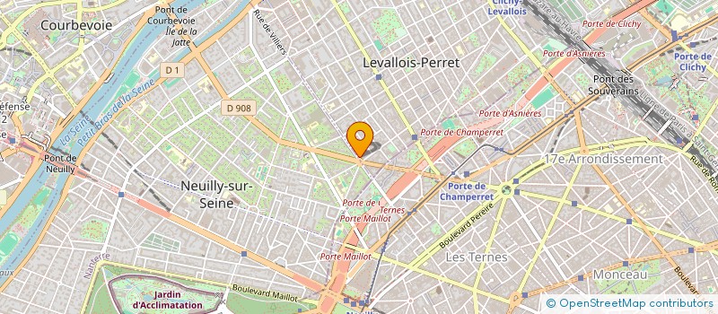 localisation de l'entreprise KANSAS INVEST à LEVALLOIS-PERRET